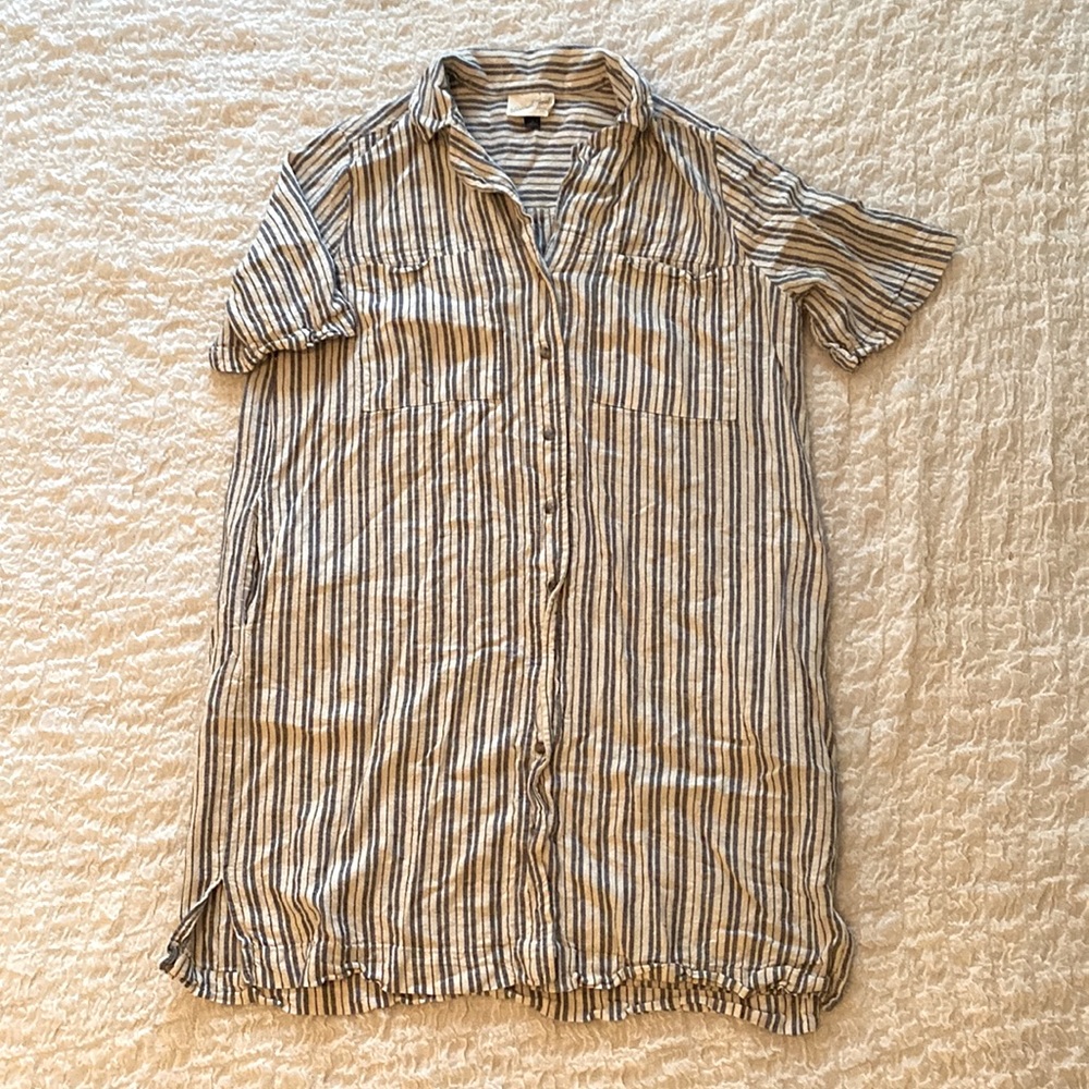 Shirtdress w/ Pockets